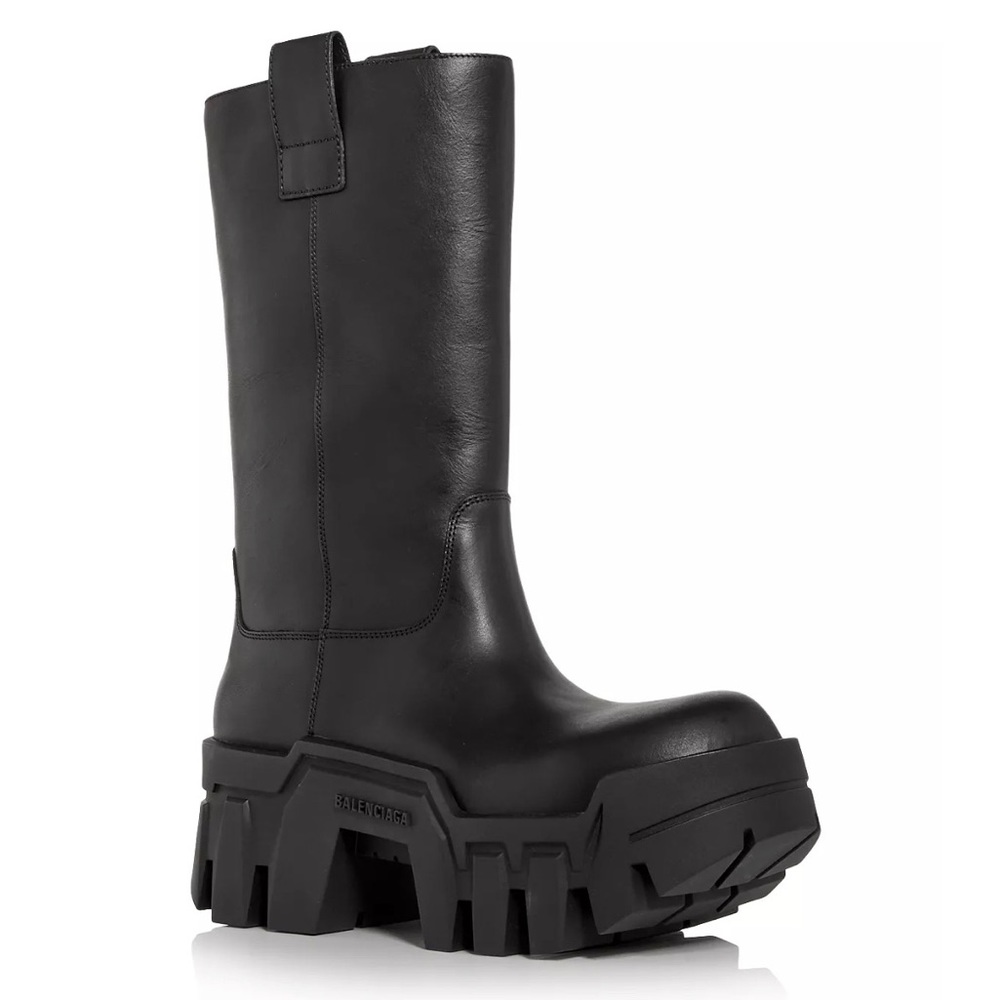 Balenciaga Bulldozer Platform Mid Calf